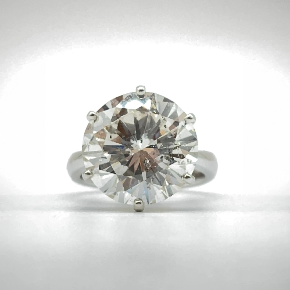 Pt900 12.3g ダイヤモンド 10.773ct