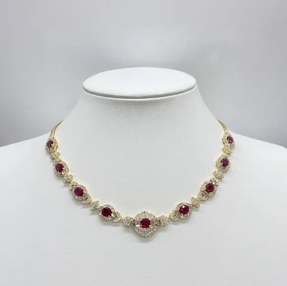 Au75.45%保証 35.7g ルビー ダイヤモンド