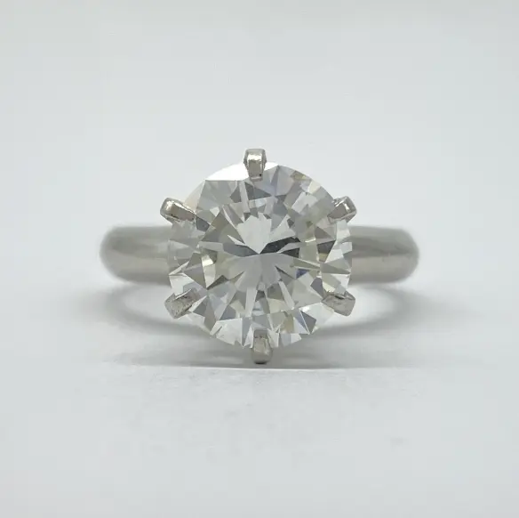 Pt76.2%Pd15.3%保証 8.6g ダイヤモンド 3.27ct